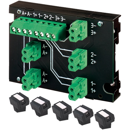 Murrelektronik MASI20 INSTALL TECH, Distributor 2x AS-I and 3x extern power 55575